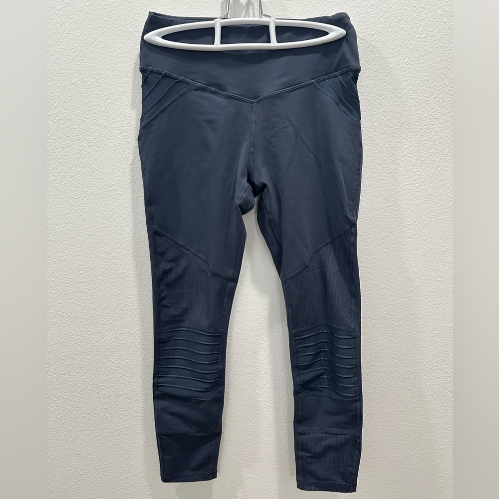 Born Primitive x Alison Scudds Blue Navy Performance workout Leggings CrossFit